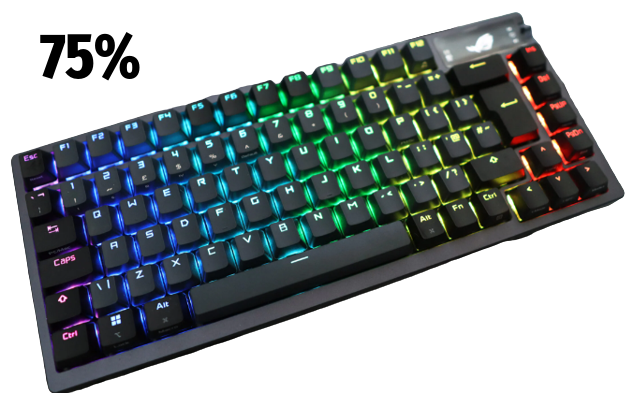 teclado 75 porciento